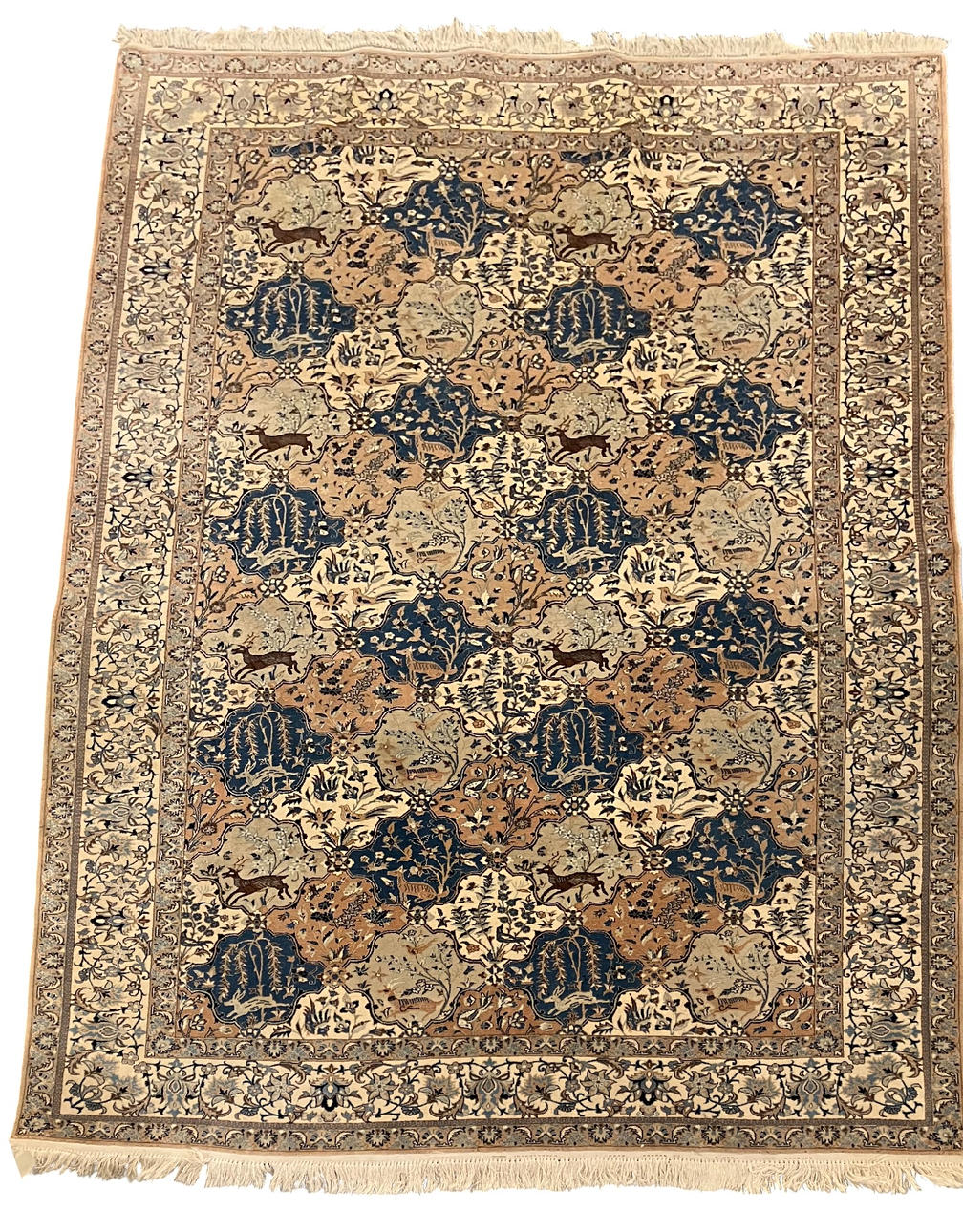Persian wool carpet, 20th Century.