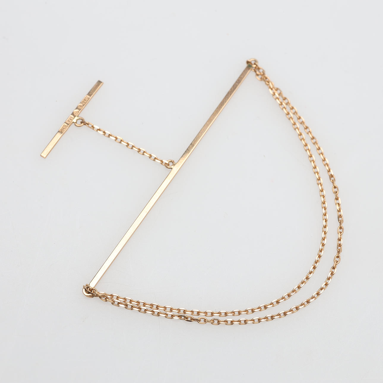 BROOCH, 18K gold, weight approx. 2 grams. Jewellery & Gemstones - Other ...