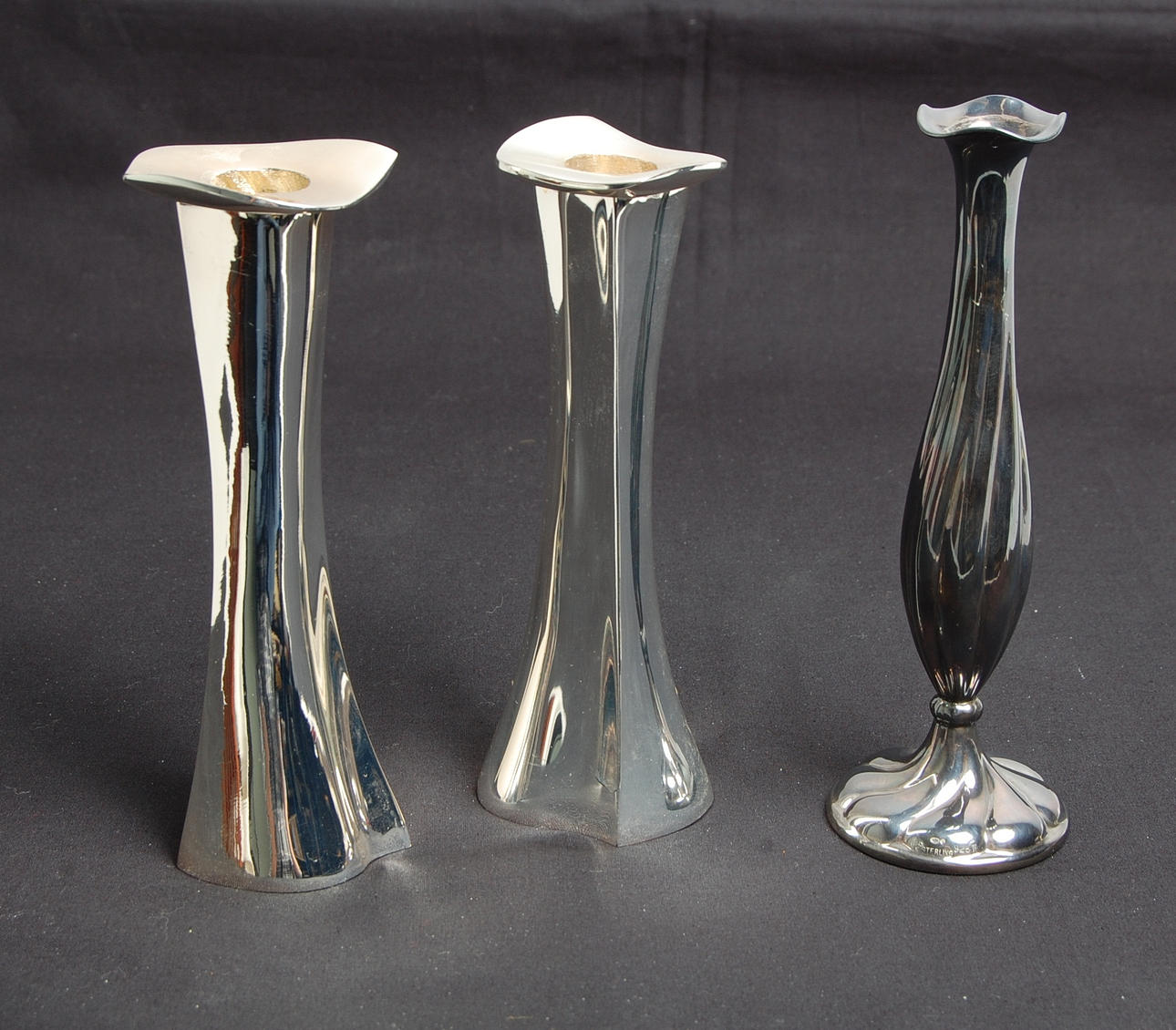 ORKIDÉVAS, silver, Ljusstakar, nysilver.