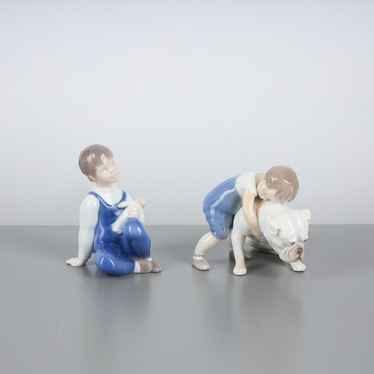 FIGURINES, 2 pcs. Bing & Gröndahl, Denmark.