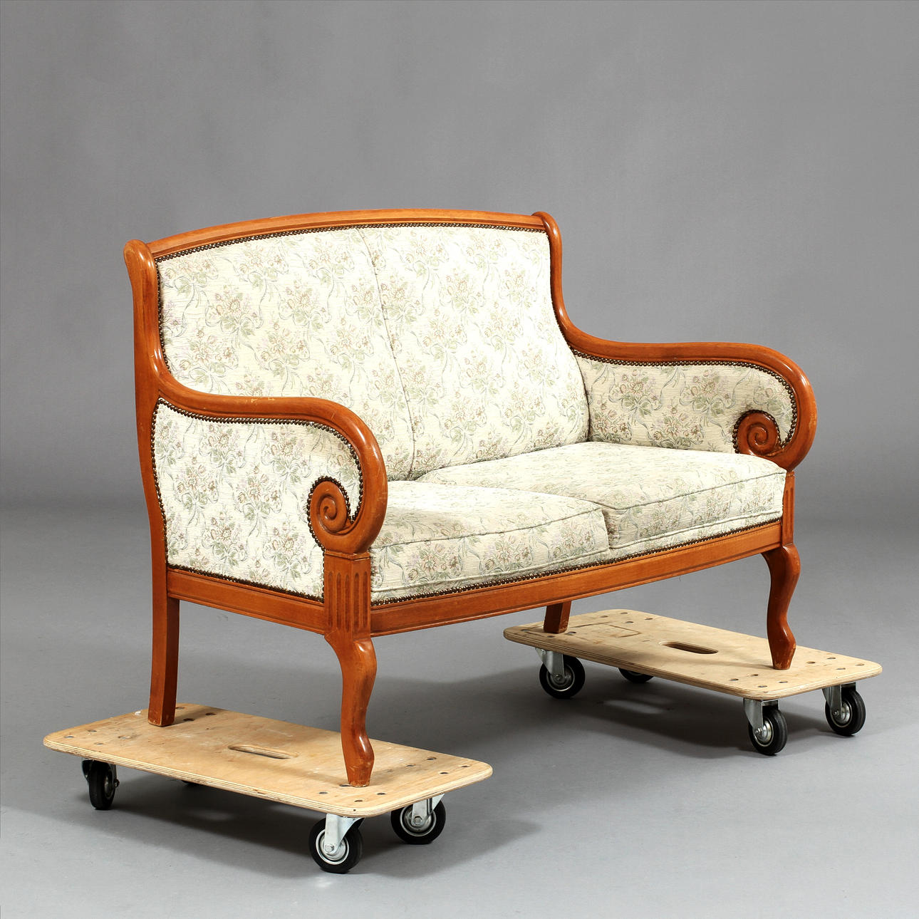 SOFÁ, estilo Imperio, 1900.