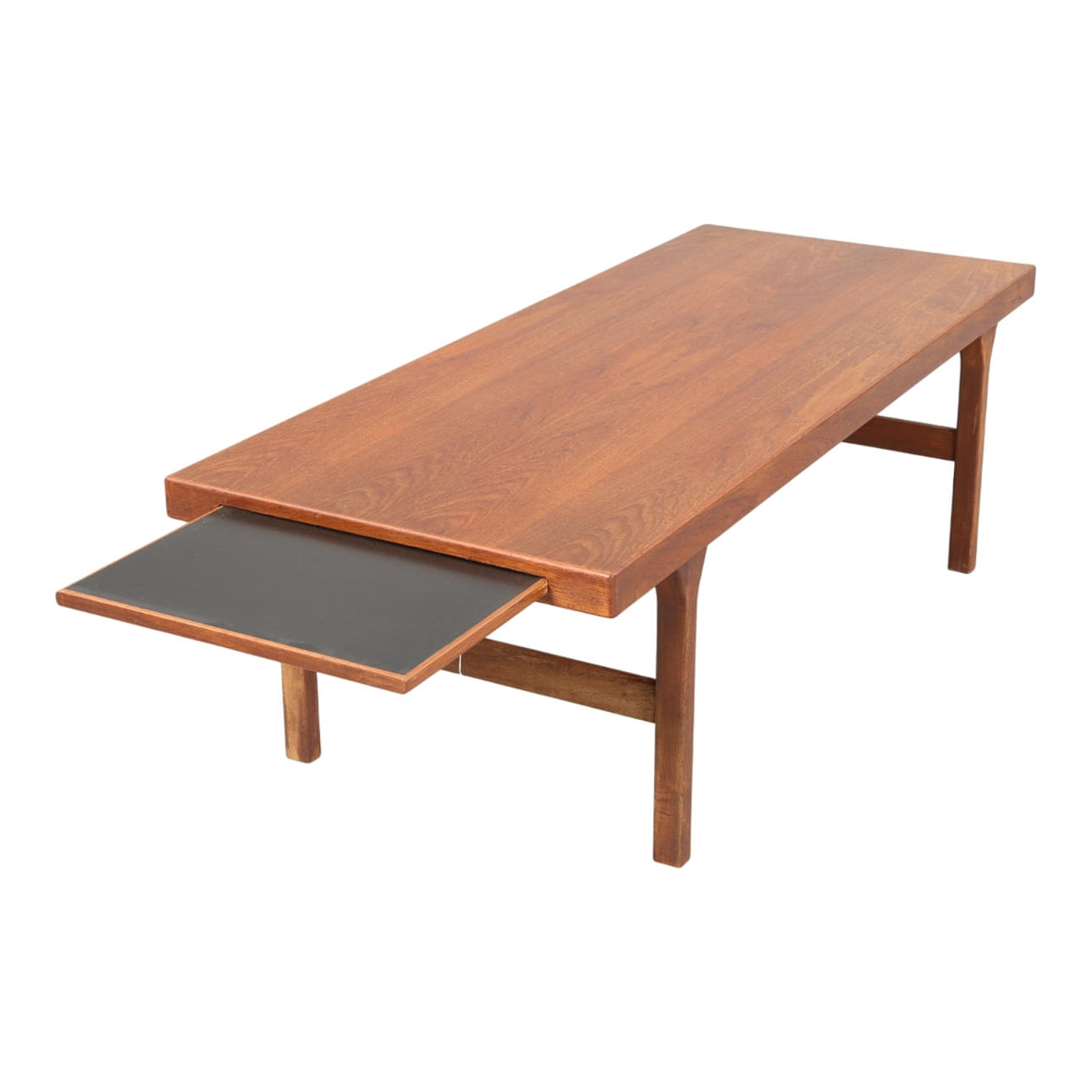 Rectangular teak coffee table, 1960s.