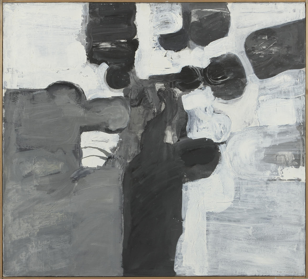 BERTIL BERNTSSON. olja på duk, sign o dat 63.