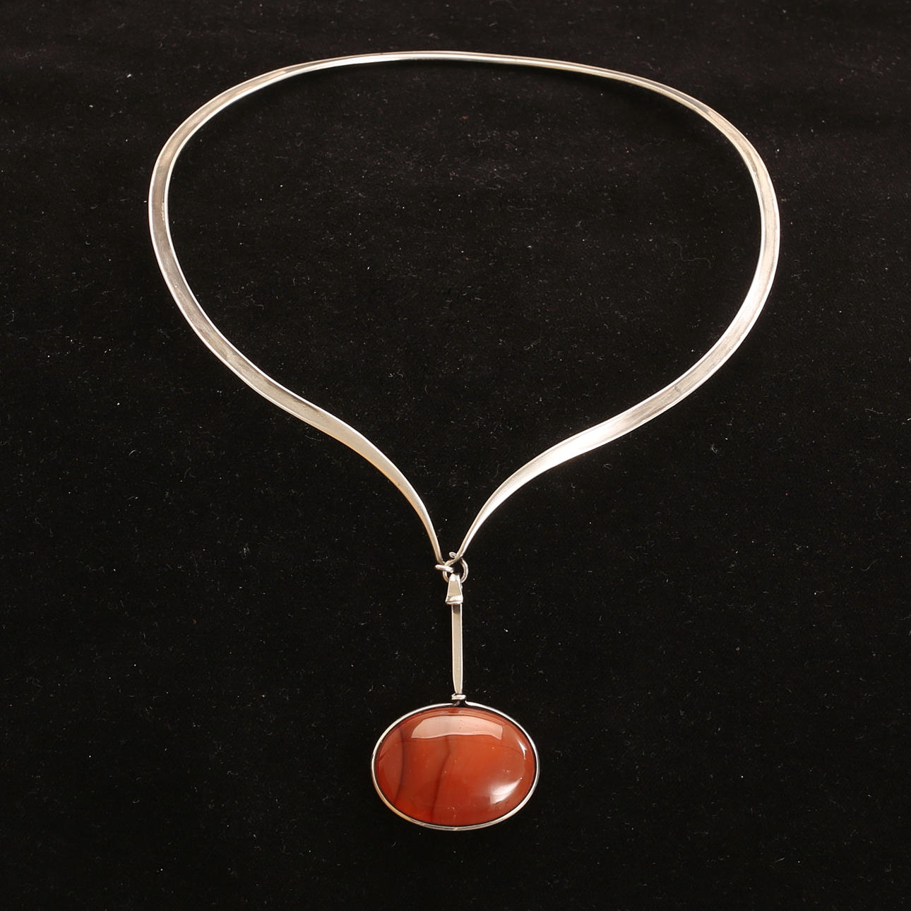VIVIANNA TORUN BÜLOW-HÜBE. Necklace with pendant, sterling silver, for ...