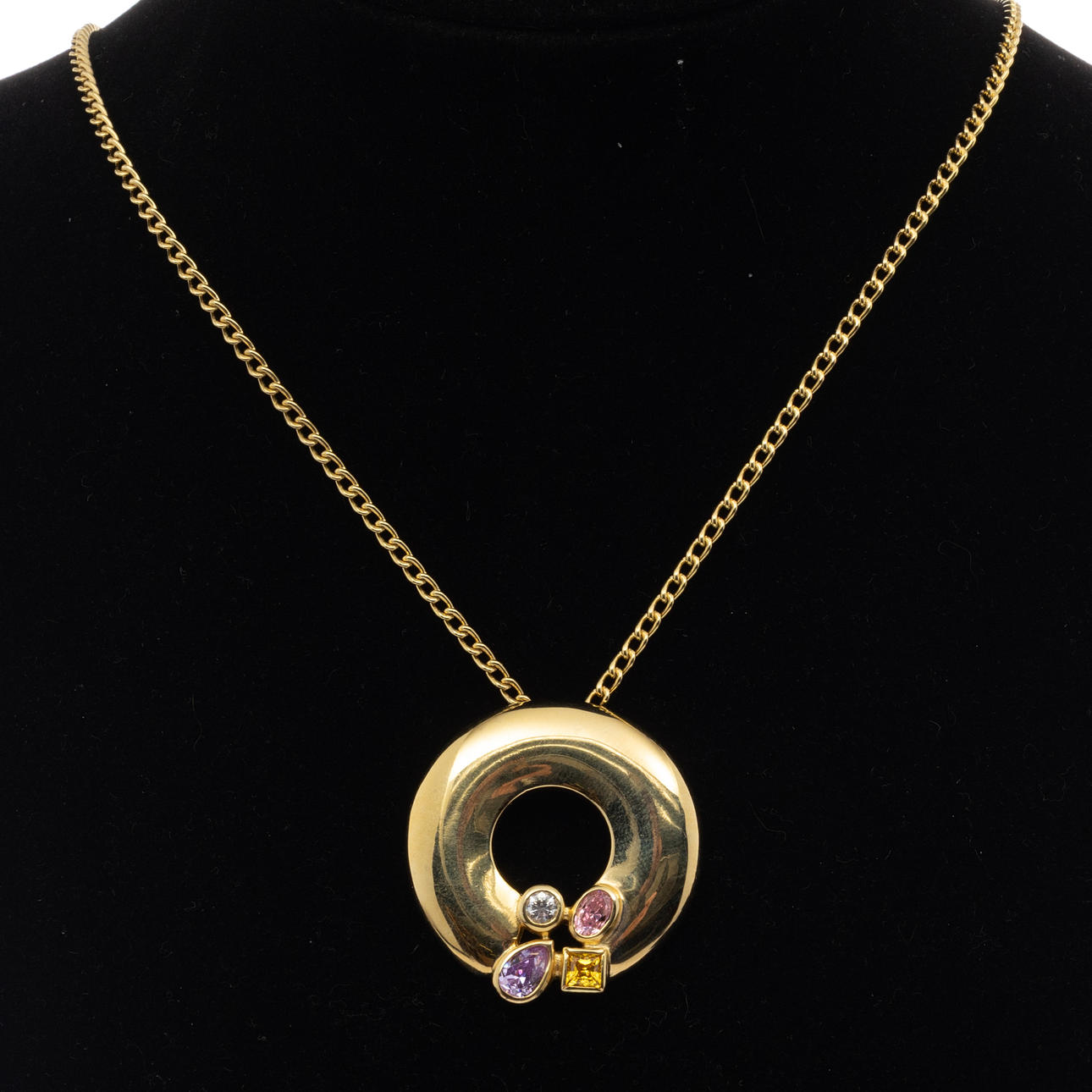 COLLIER, Förgyllt sterlingsilver.