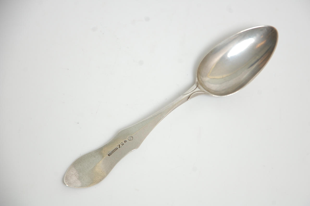 SILVERSKED, 1800 tal, stämplad Carl Olof Holm Vadstena 1830.