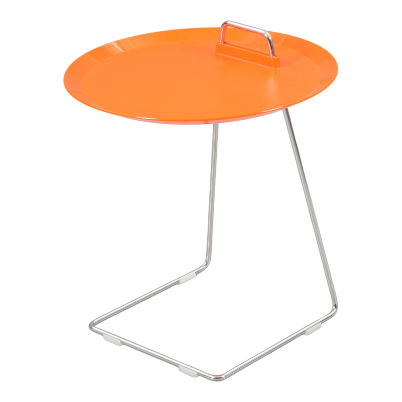 STUDIO DOMO. Sidebord af stål og plast.