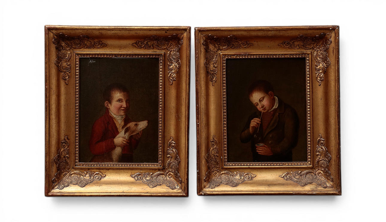 PROBABLY DUTCH SCHOOL, LATE 18TH CENTURY. Children.