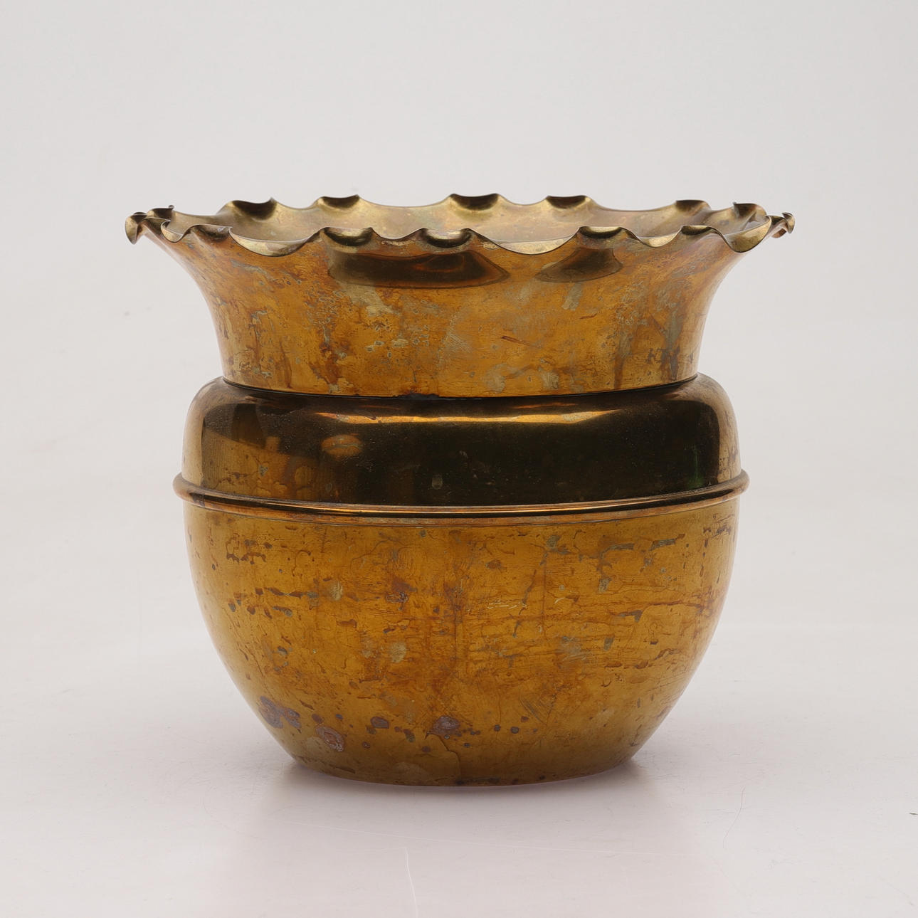 YTTERFODER, mässing, Johan Engström, Eskilstuna, 1900-talets första hälft.