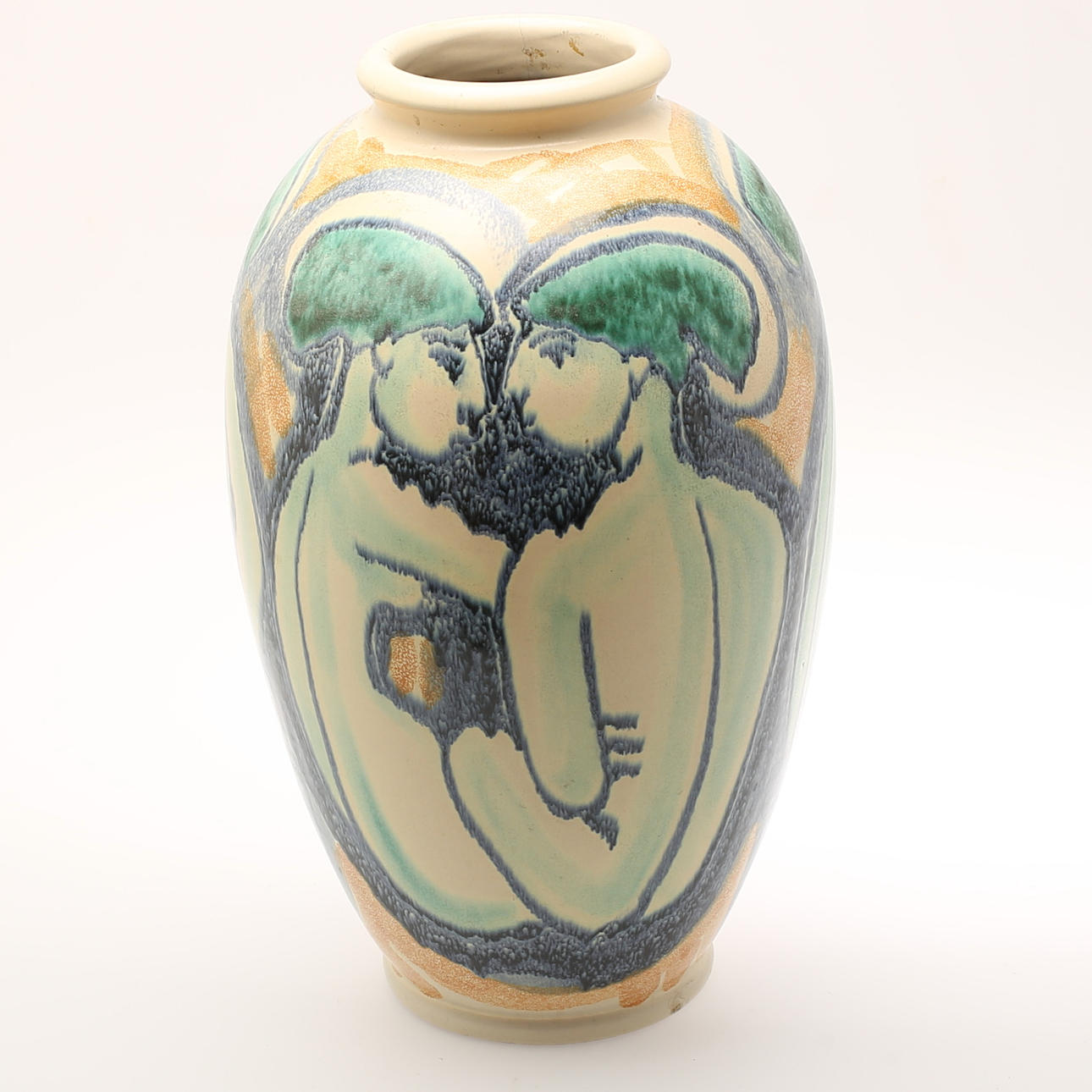 GOLVVAS, Stengods, Mette Doller, Höganäs.