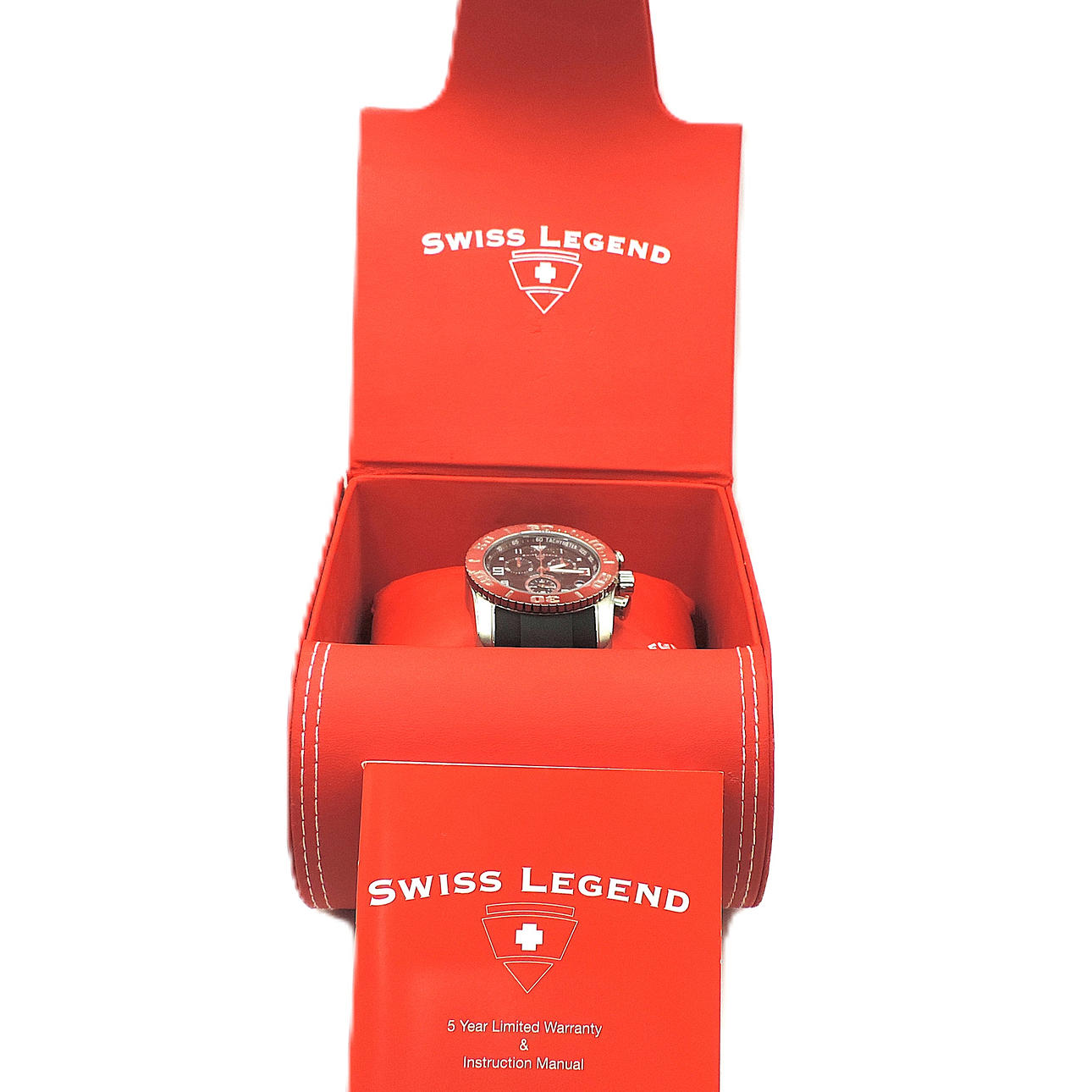 SWISS LEGEND COMMANDER CHRONOGRAPH AUTOMATISK KLOCKA 316L. Klockor & Ur ...