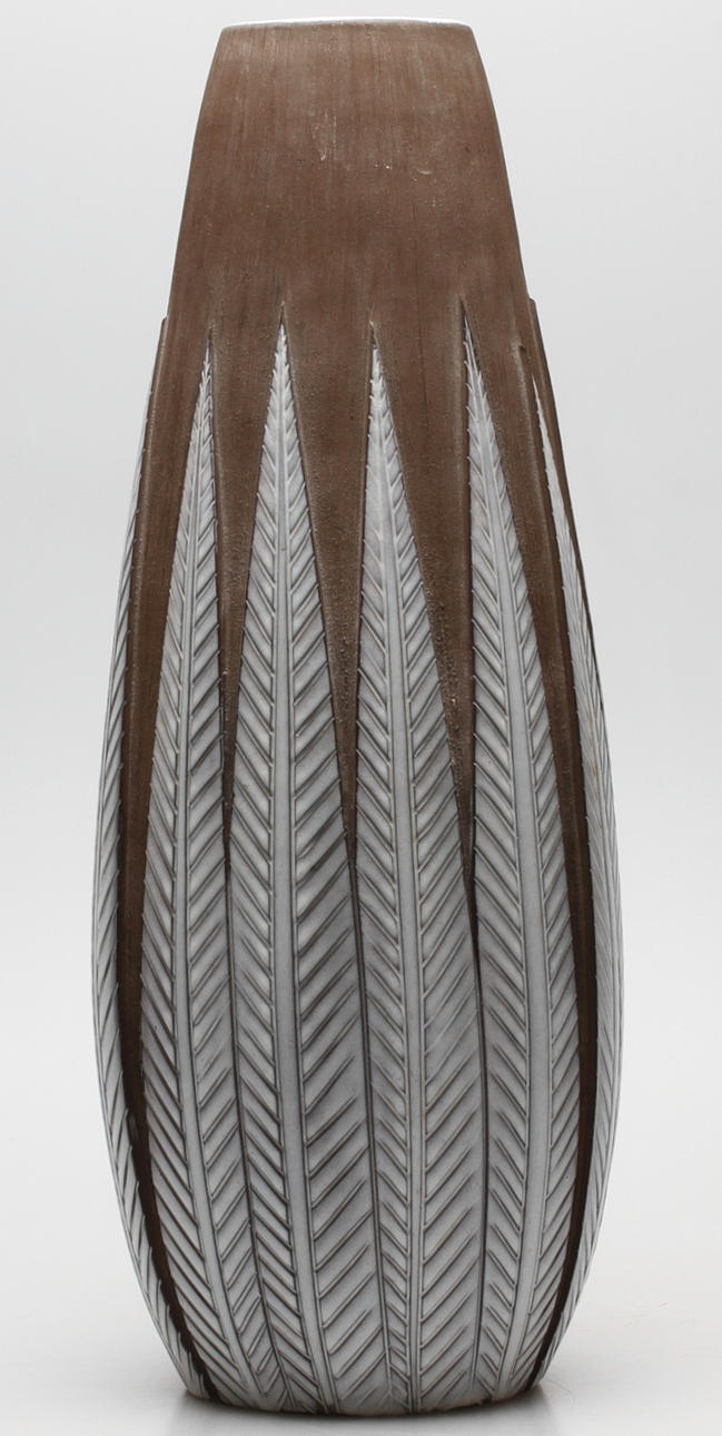 GOLVVAS, lergods, "Paprika", Anna-Lisa Thomson, Upsala Ekeby.