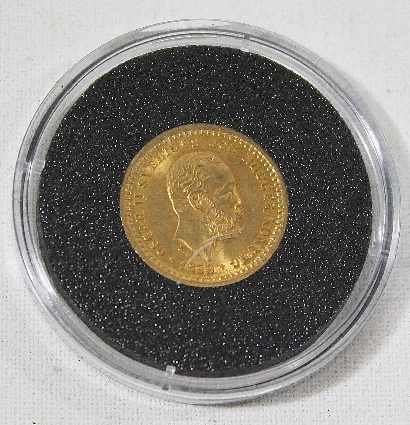 GOLDMÜNZE, SEK 5 1899.