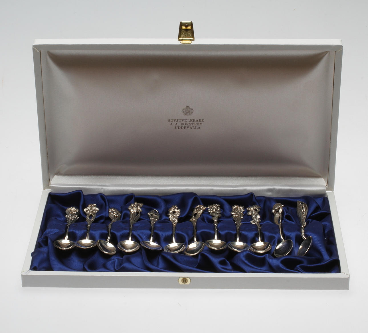 KAFFESKEDAR, 12 delar, ca 108 gram, Silver.