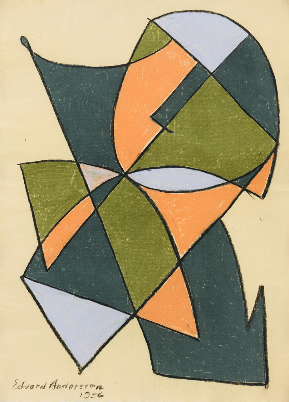 EDVARD  ANDERSSON. Composition II.