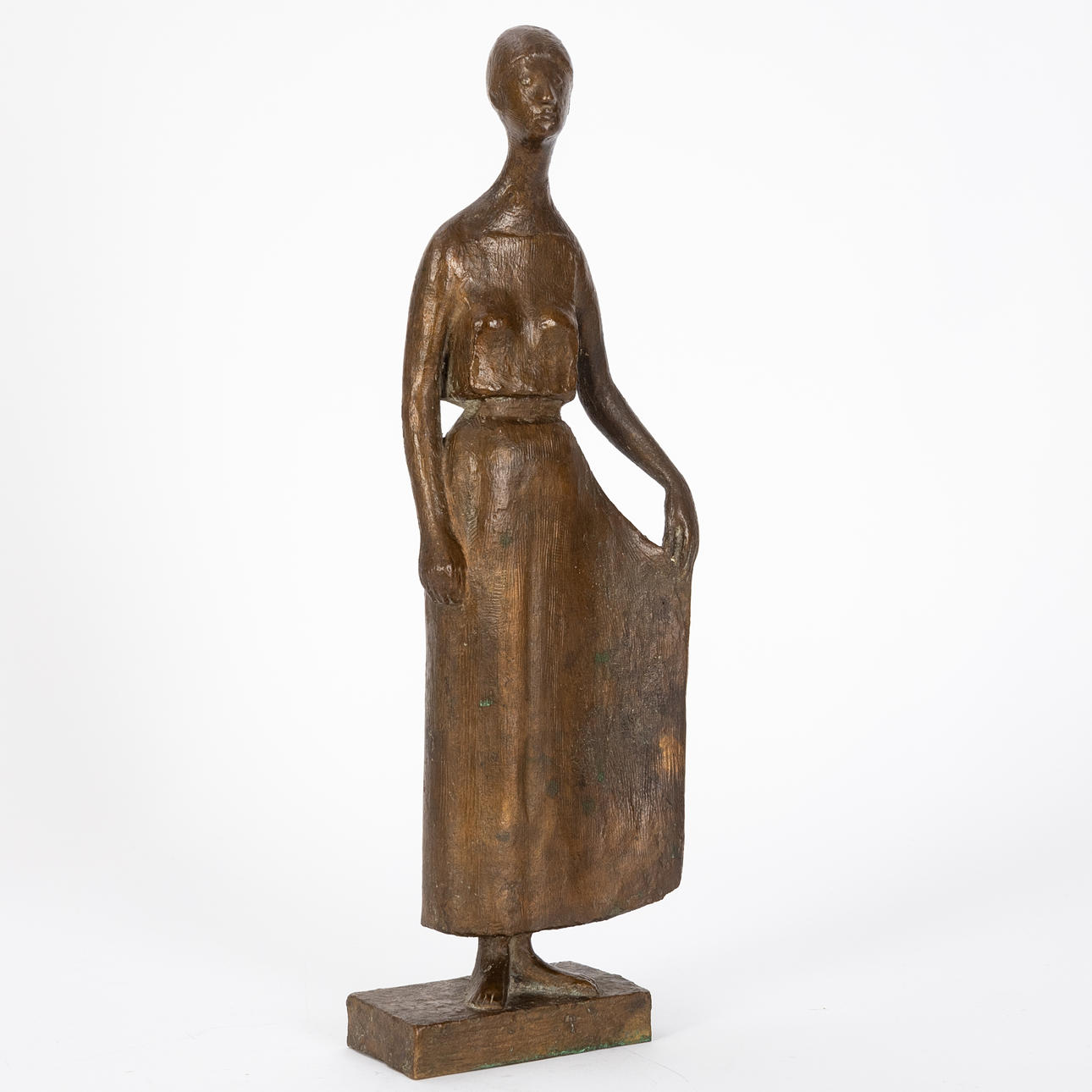 GERHARD MARCKS (1889-1981). Standing in shirt.