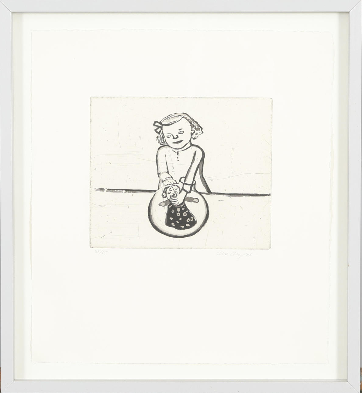 LENA CRONQVIST. ETCHING, signed and numbered.