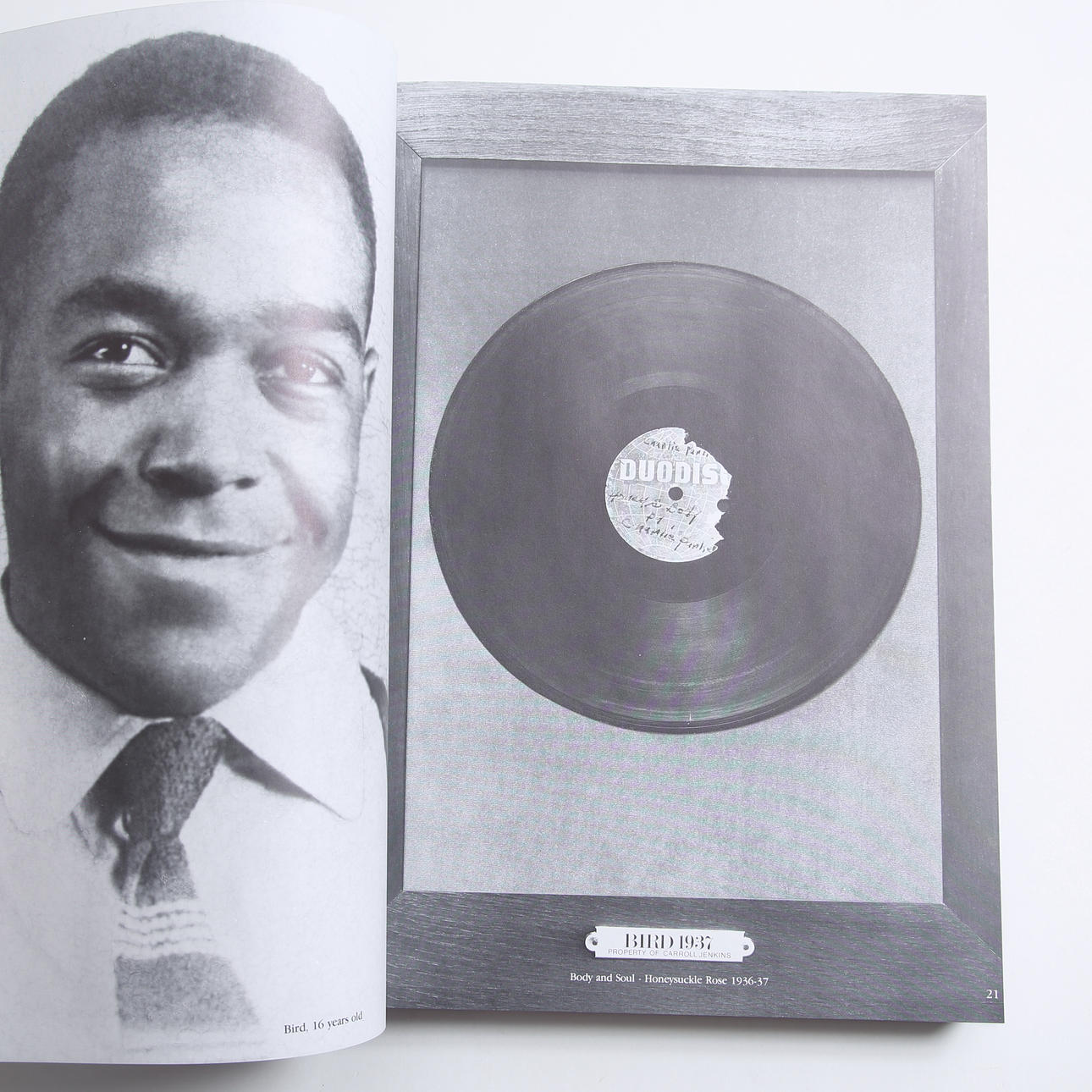 BOOK, “To Bird with Love” Chan Parker, 1981. Collectables - Music