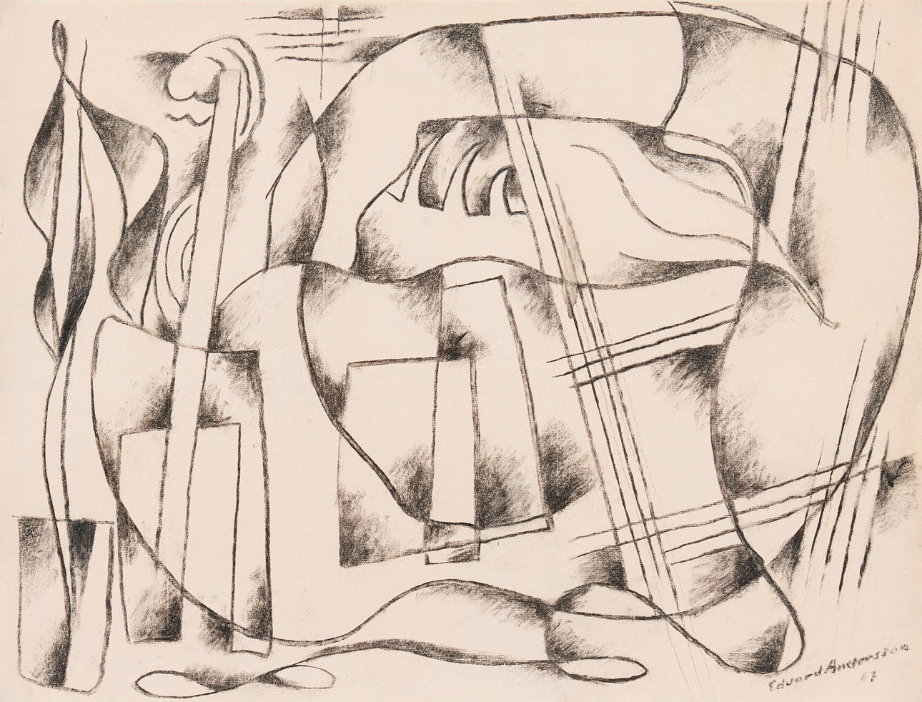 EDVARD  ANDERSSON. Composition IV.