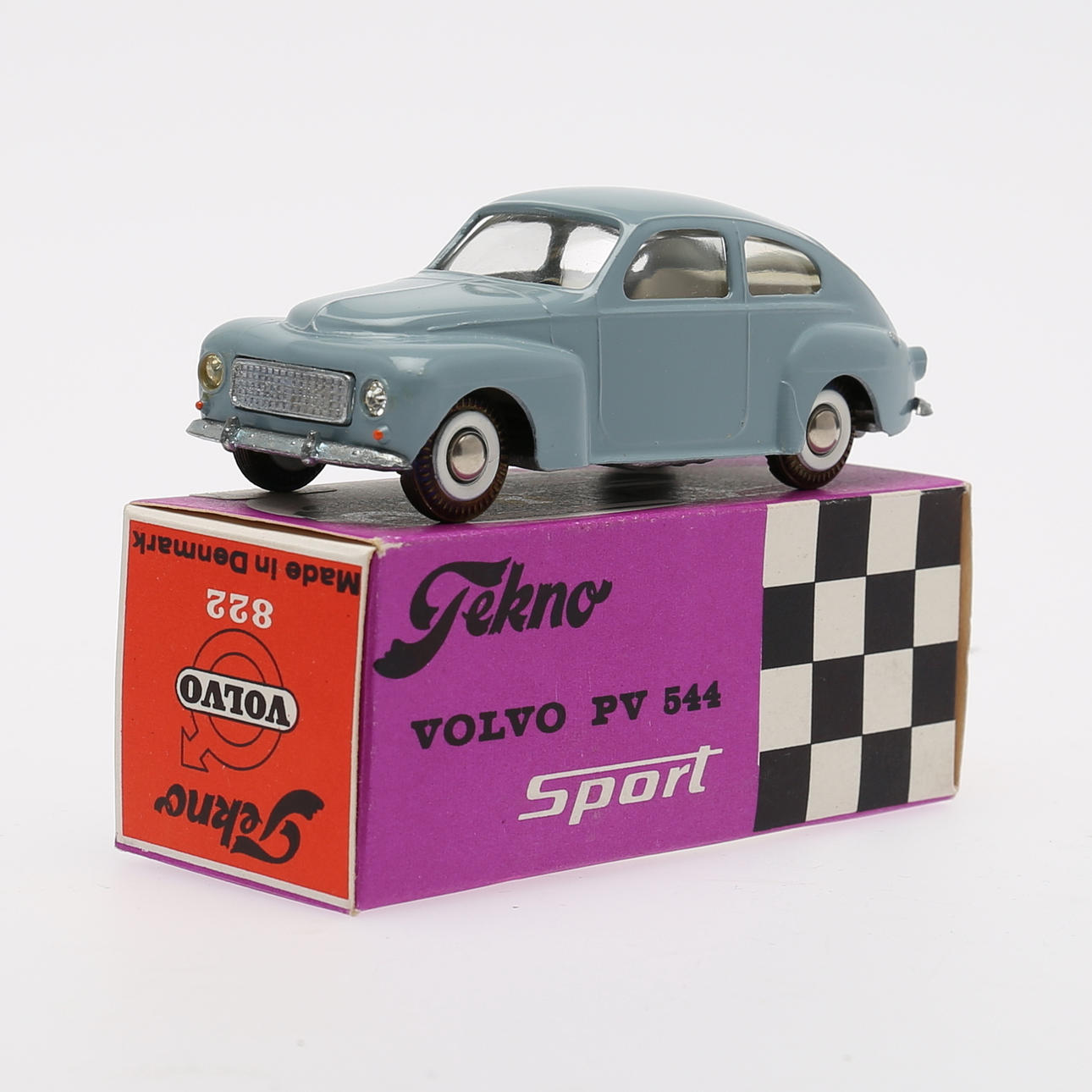TEKNO, 822, Volvo PV 544 med ORGINALKARTONG. Leksaker - Auctionet