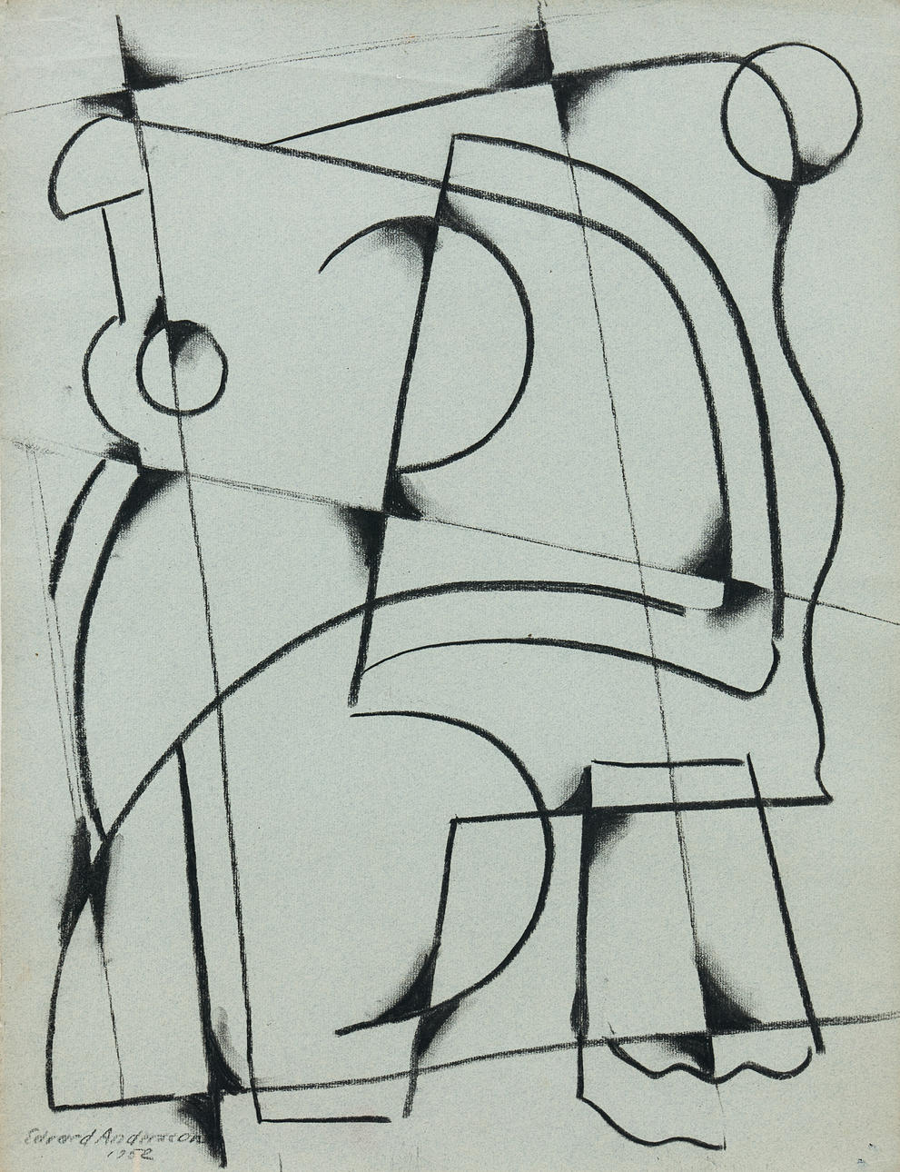 EDVARD  ANDERSSON. Composition VII.
