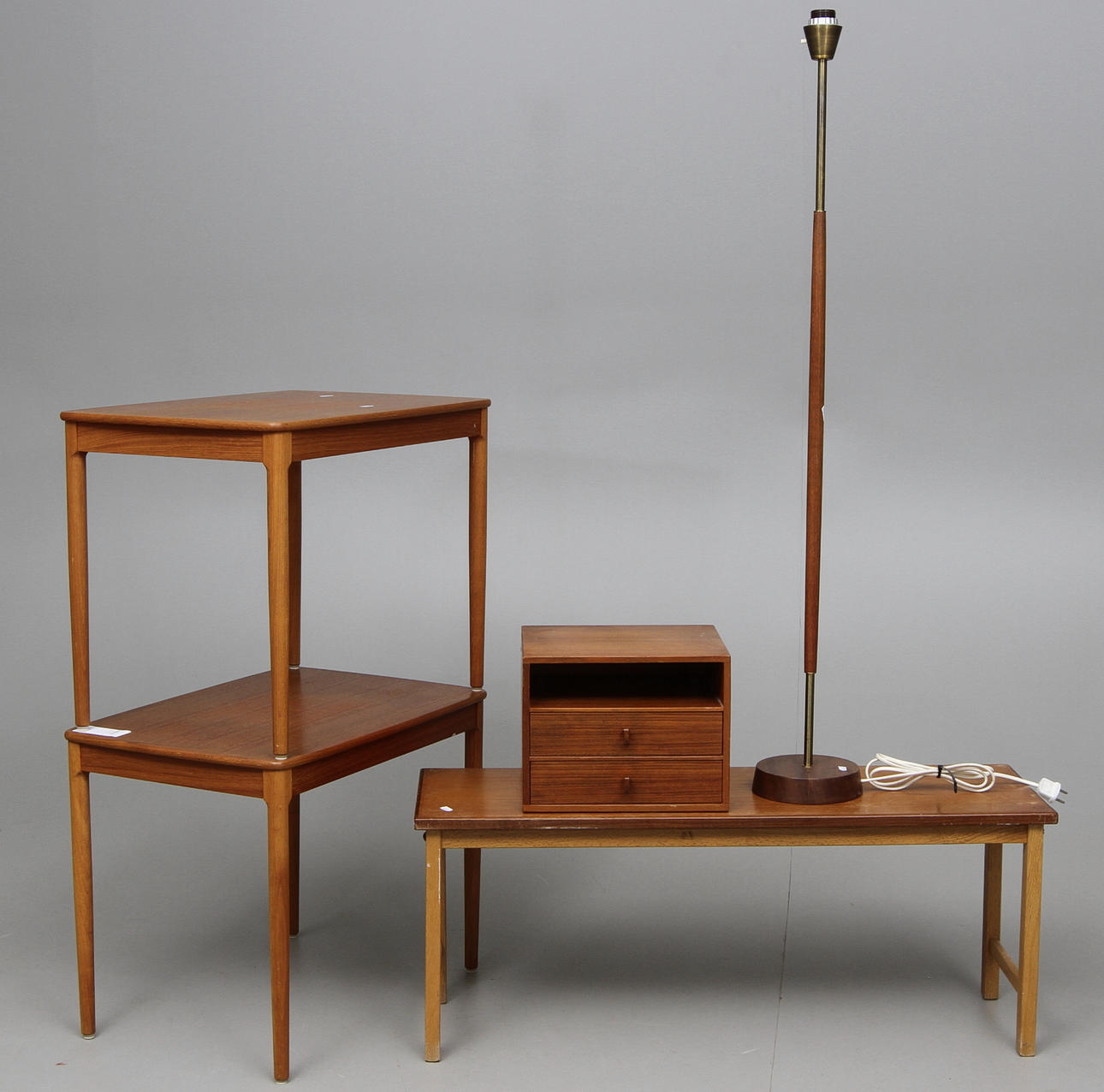 MÖBELPART, 5 delar, 1950/60-tal.