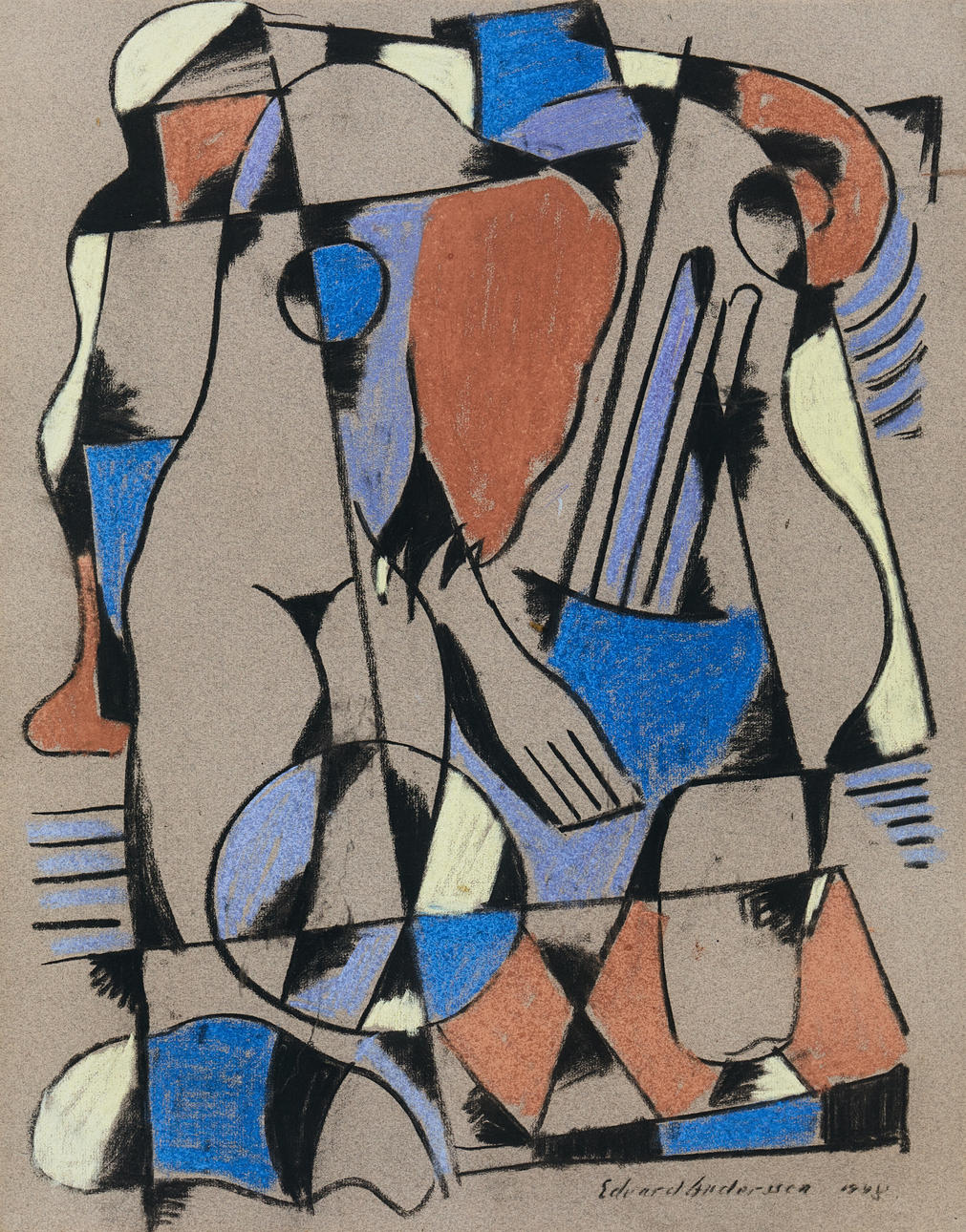 EDVARD  ANDERSSON. Composition XI.
