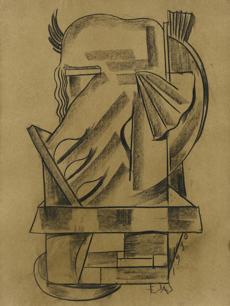 EDVARD  ANDERSSON. Composition XIV.