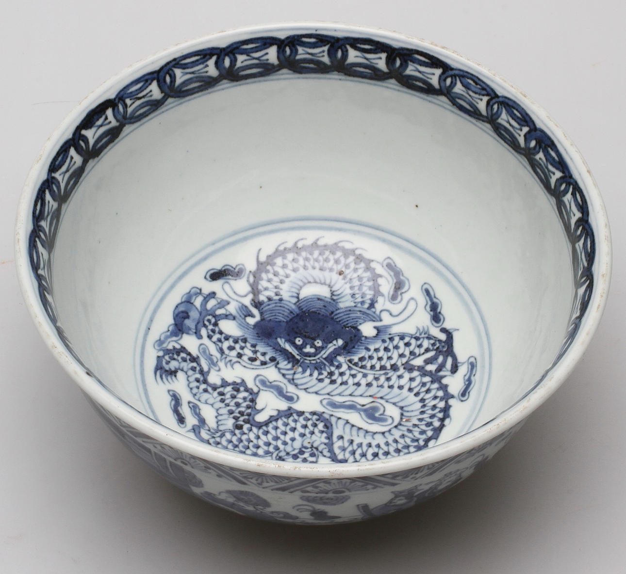 SKÅL, porslin, Ming-stil, Kina.