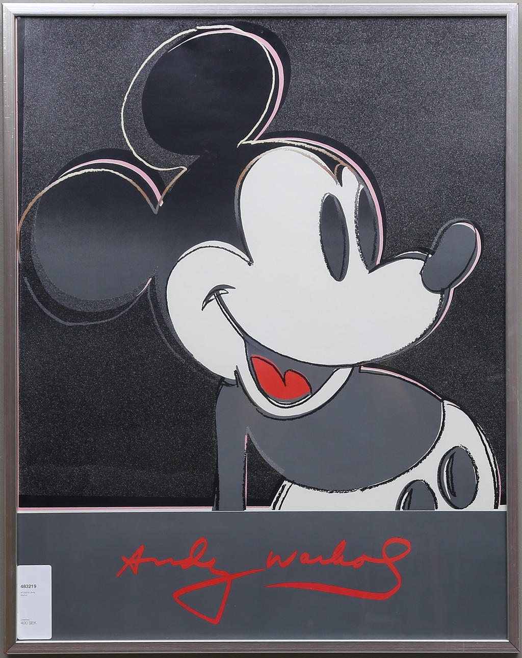 AFFISCH, Andy Warhol.