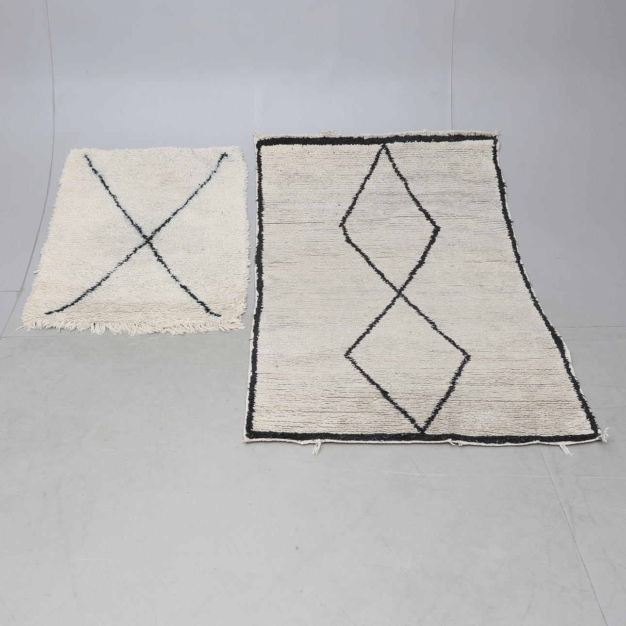 ORIENTMATTOR, 2 st, Marocko, berber stil.