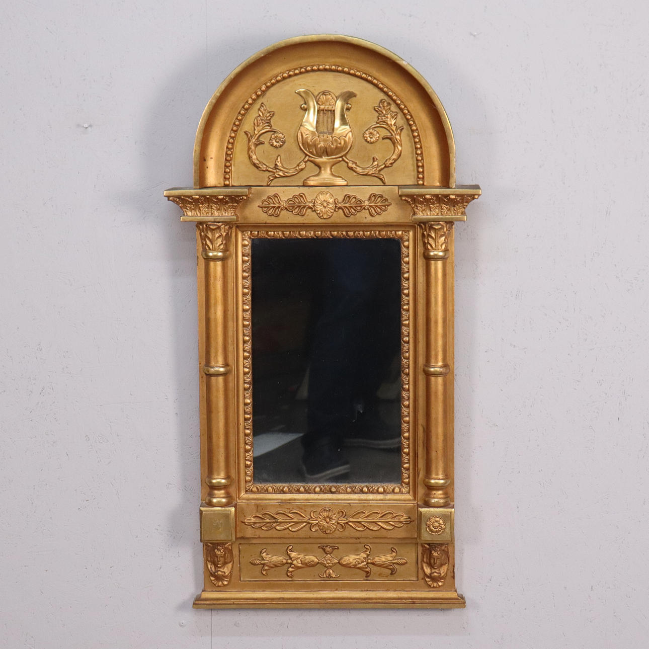A mirror by Karl Johan, mid 19th century.