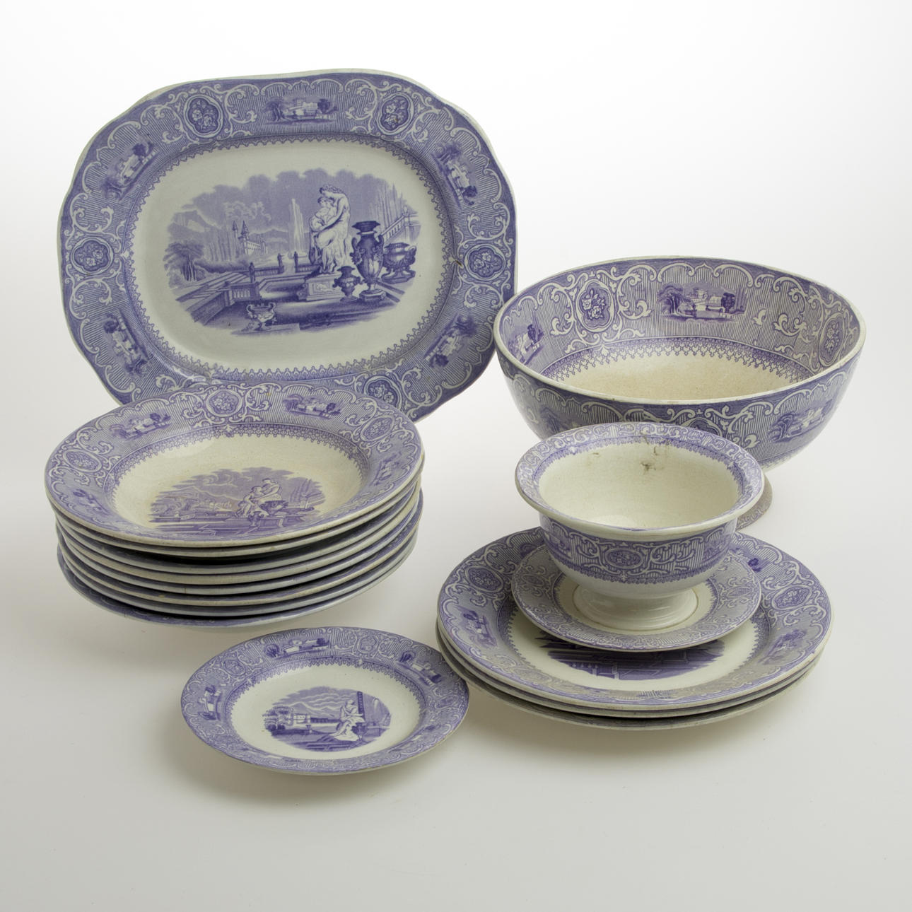 SERVISDELAR, "Carrara", Gustavsberg.