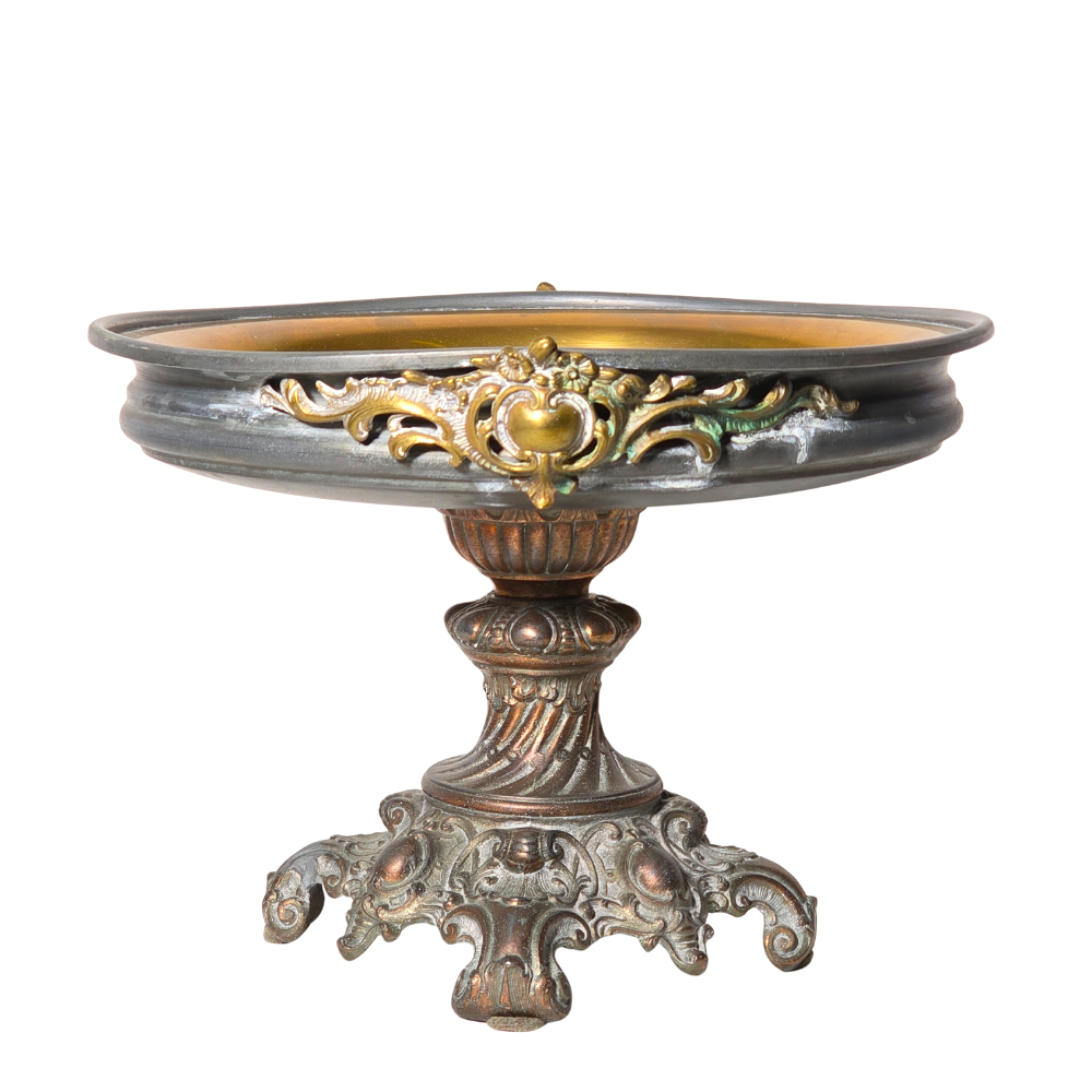 BRONZE TABLECLOTH OR CENTERPIECE.