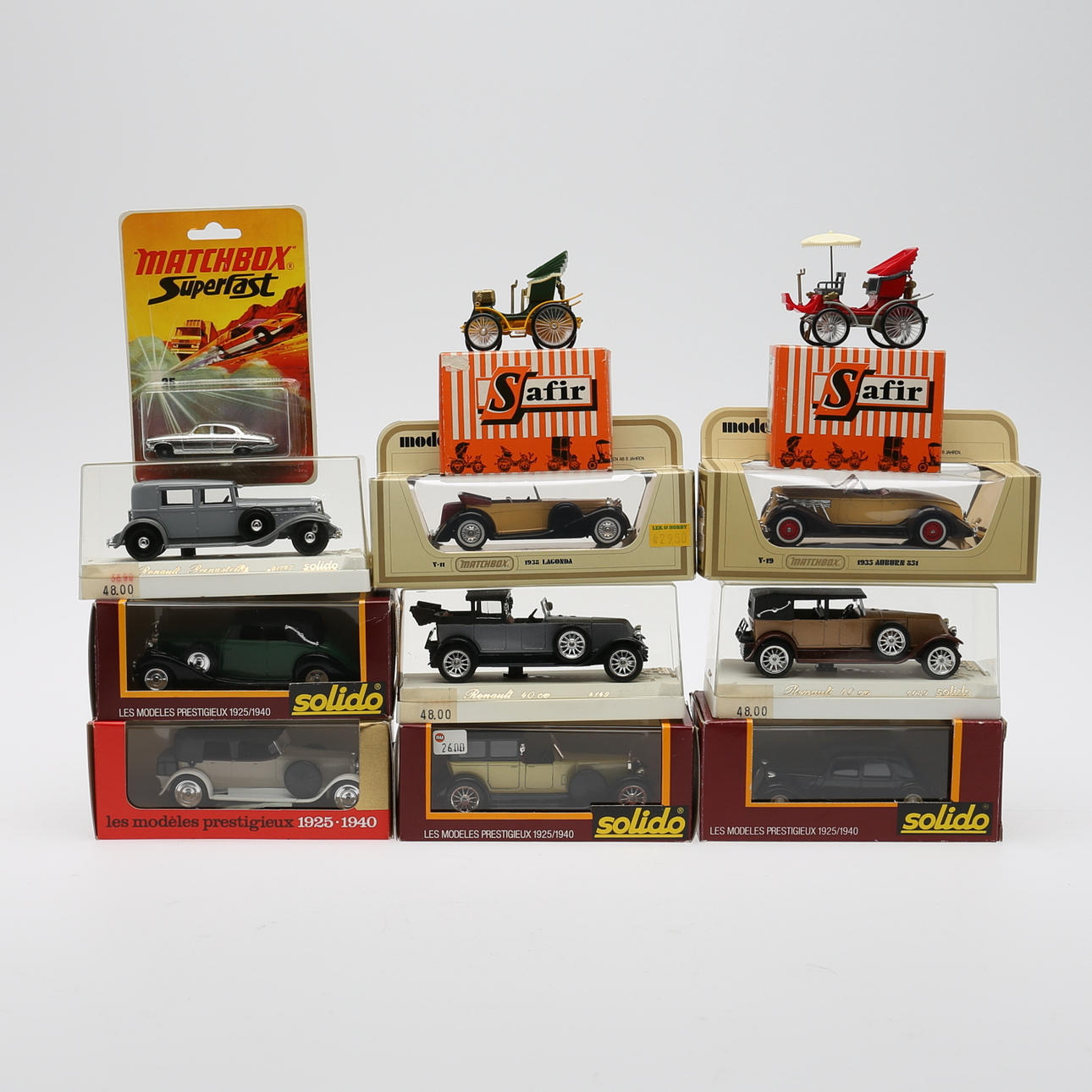 MODELLBILAR, Solido, m.m.