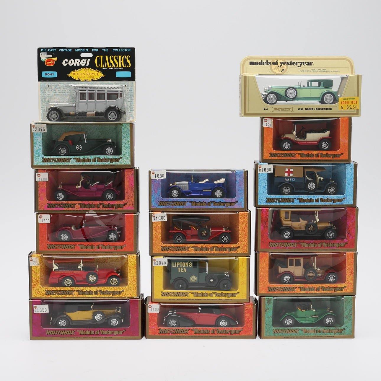 MODELLBILAR, Matchbox, mfl, 15 stycken.