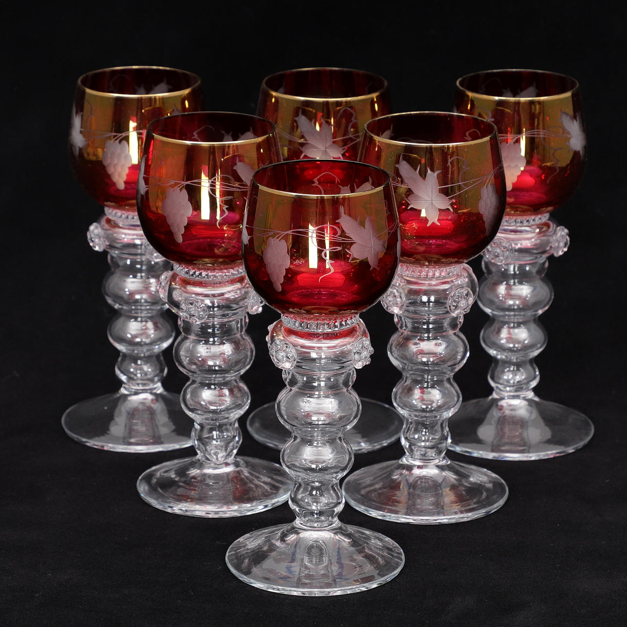 REMMARE, 6 st, glas, 1900-talets mitt.