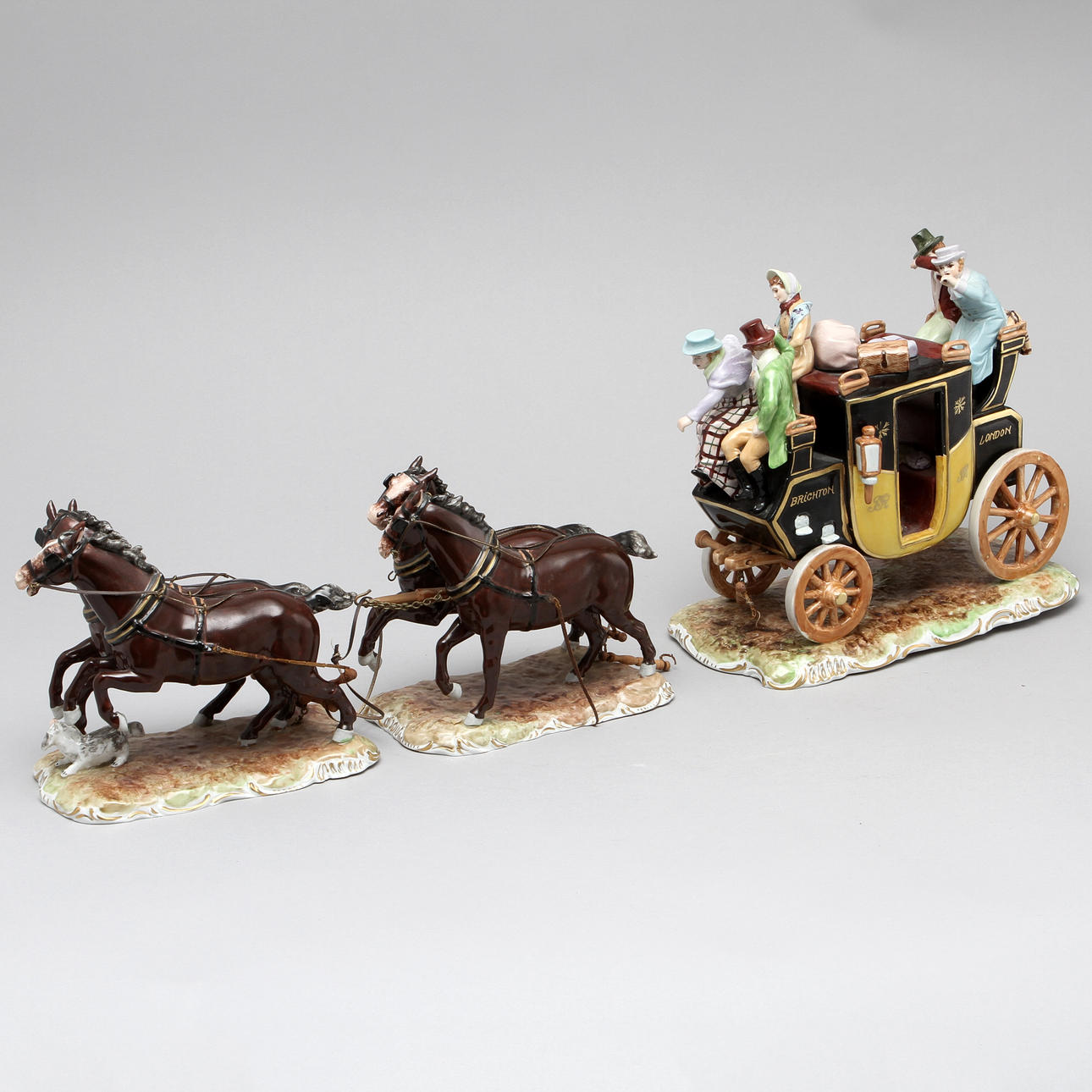 FIGURGRUPP, porslin, Dresden Germany.