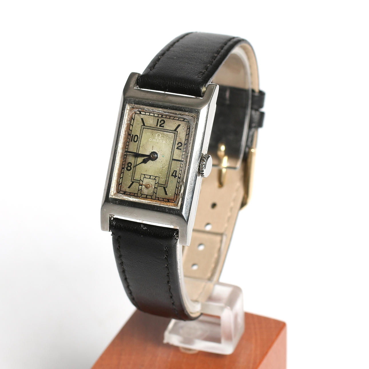 ARMBANDSUR, dam, stål, Omega, 1900-tal.