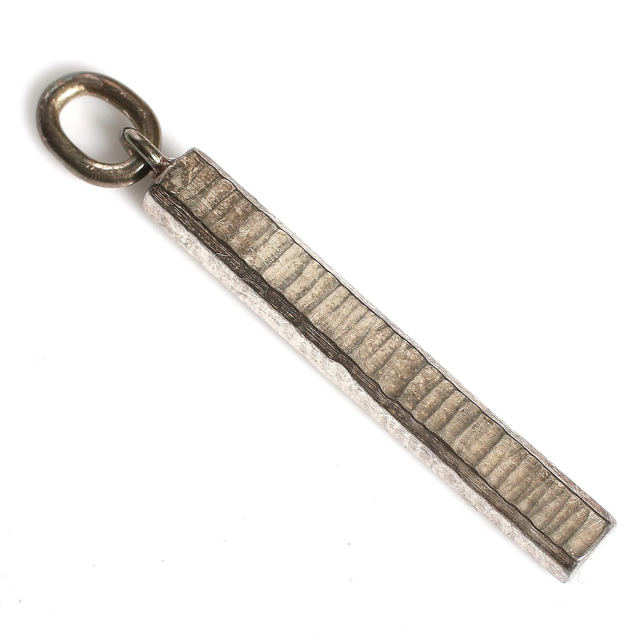 HÄNGE, silver, "Istapp", Lars Persson, Ateljé ELPE, Vännäs, 1900-tal. Vikt 7 gram.