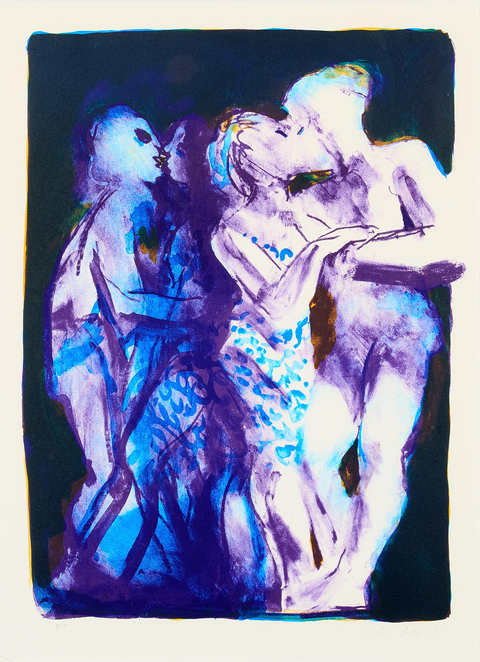 PETER DAHL. “Blue Night”.
