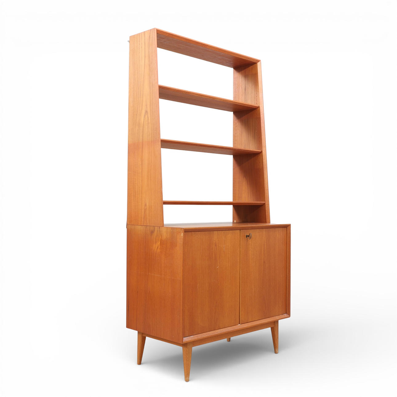 BOKHYLLA, teak, 1960-tal.