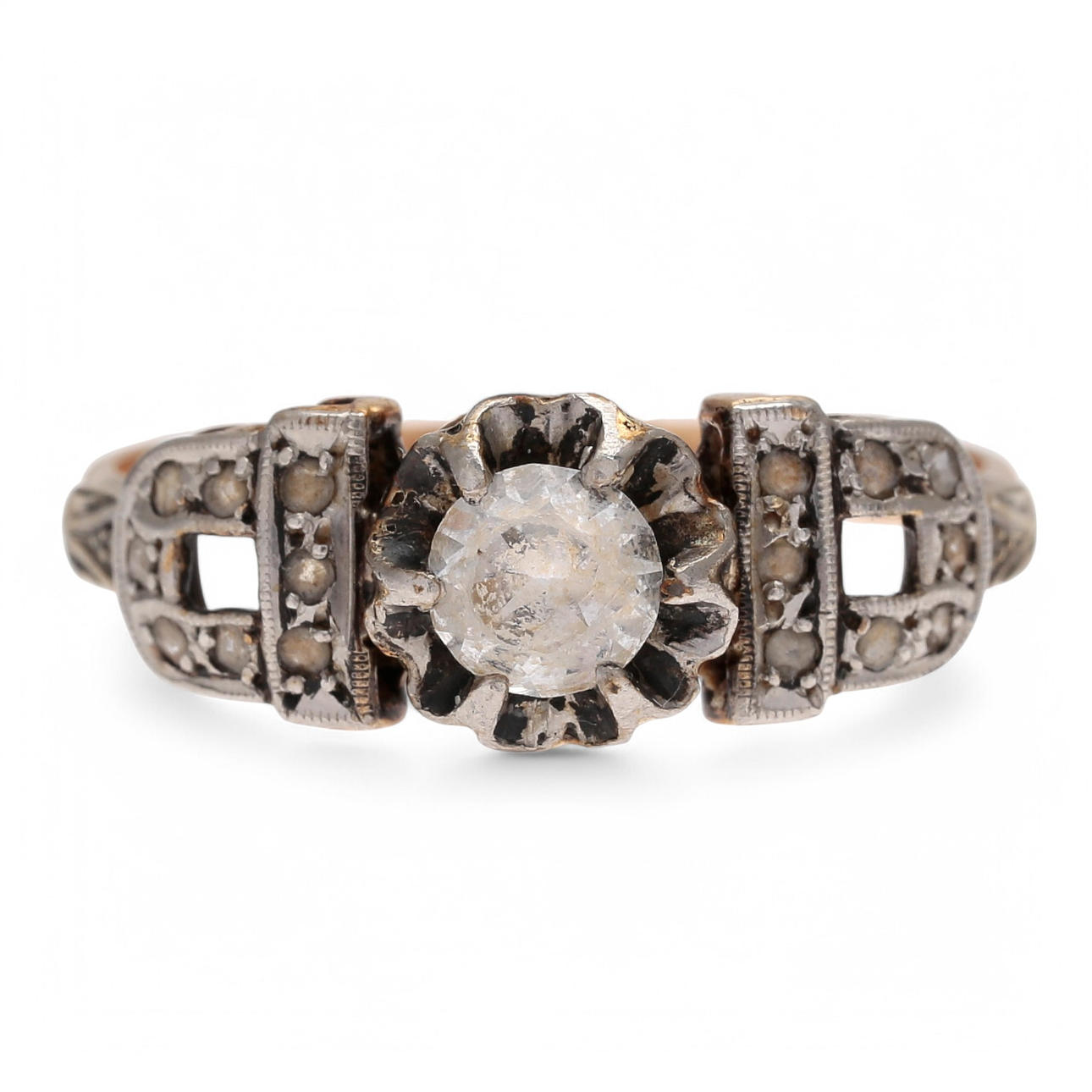 Art Deco gemstones ring, circa 1930.