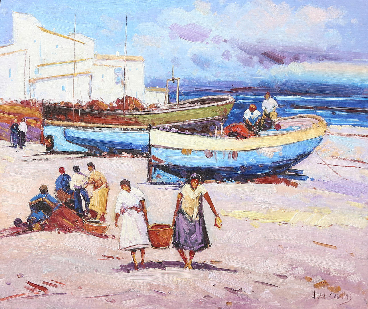 JUAN CASELLAS. “Playa”.