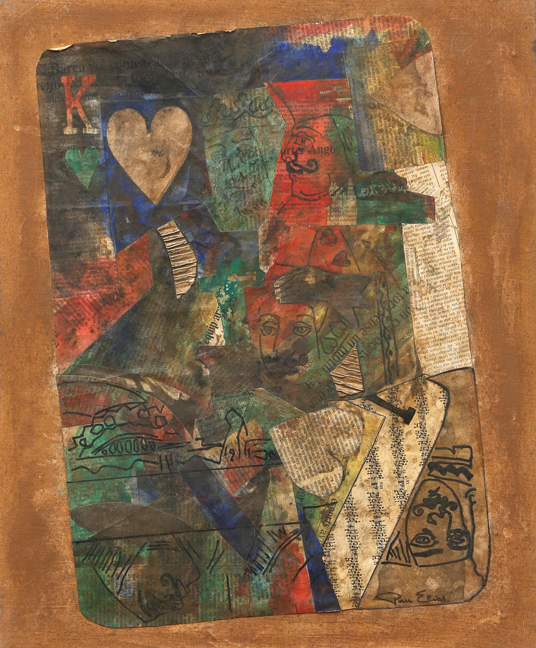 PAU ELIAS. "Reunió de Naips".