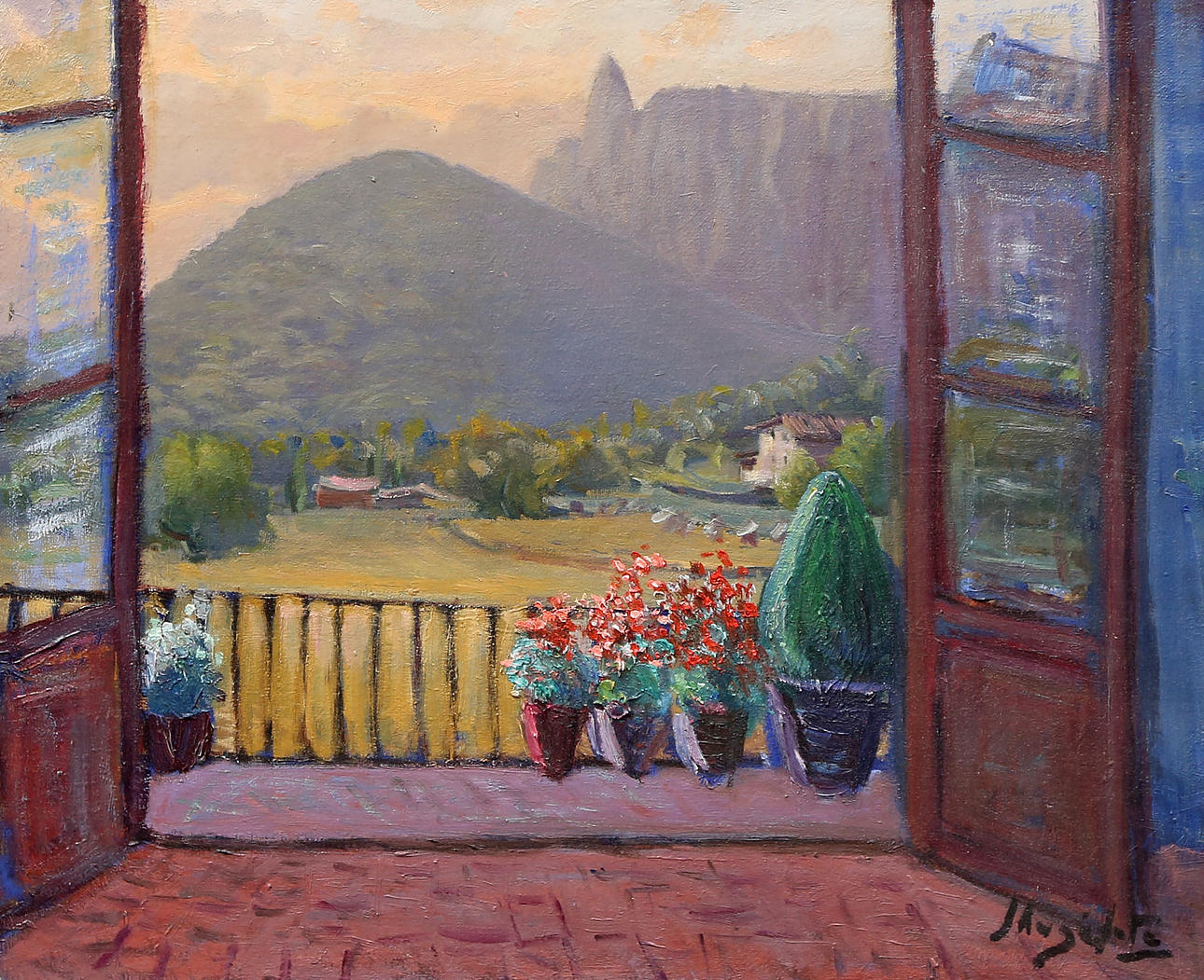 AUGE SOLER. “Paisaje”.