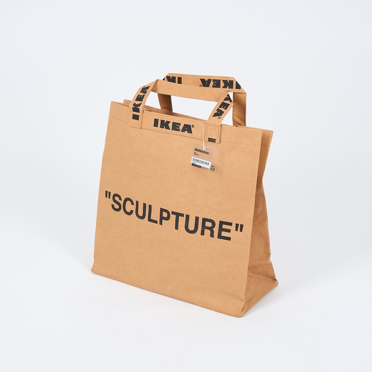 IKEA, in collaboration with Virgil Abloh, bag from the “Marked