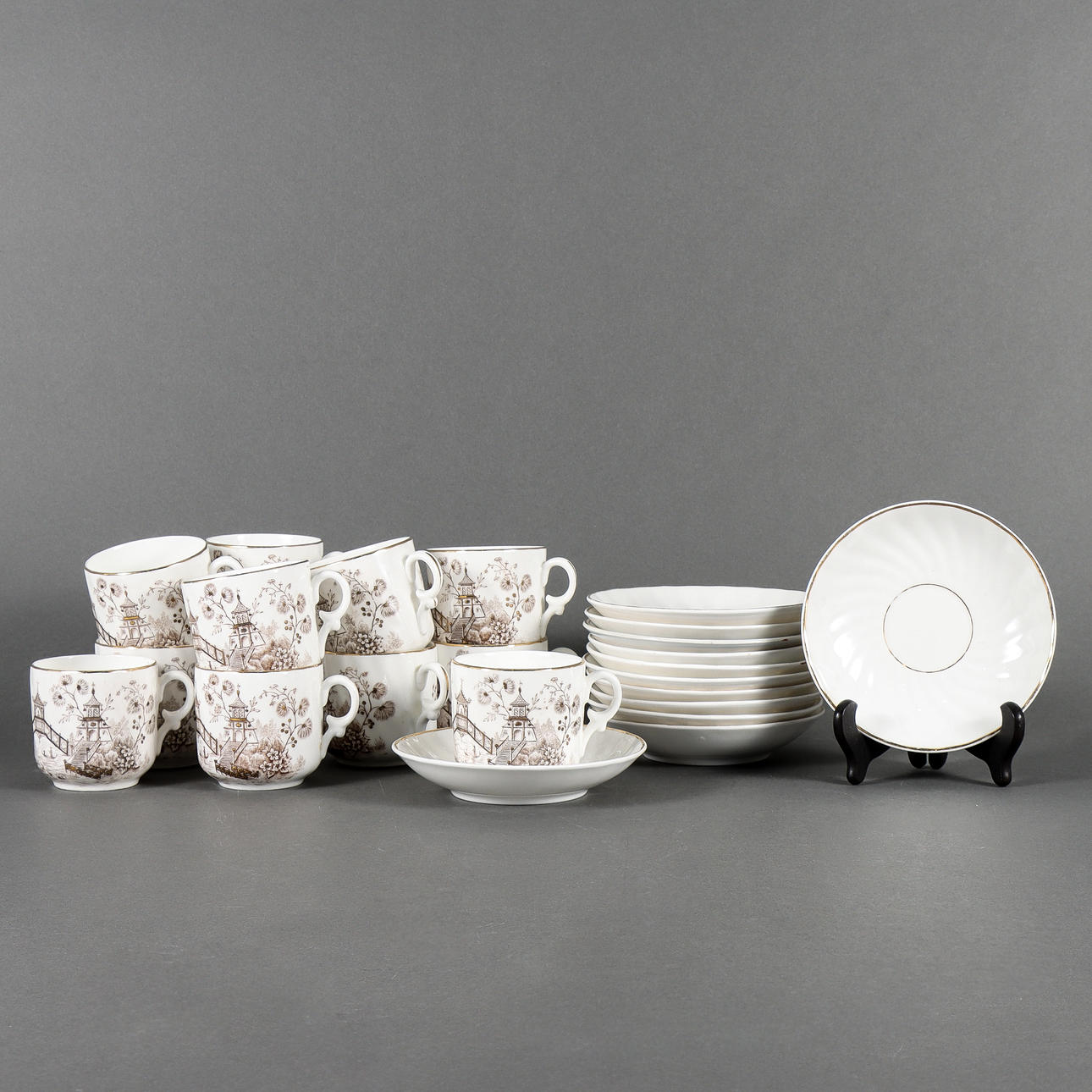 KAFFESERVIS Rörstrand, 18/1900-tal. Keramik & Porslin - Serviser ...