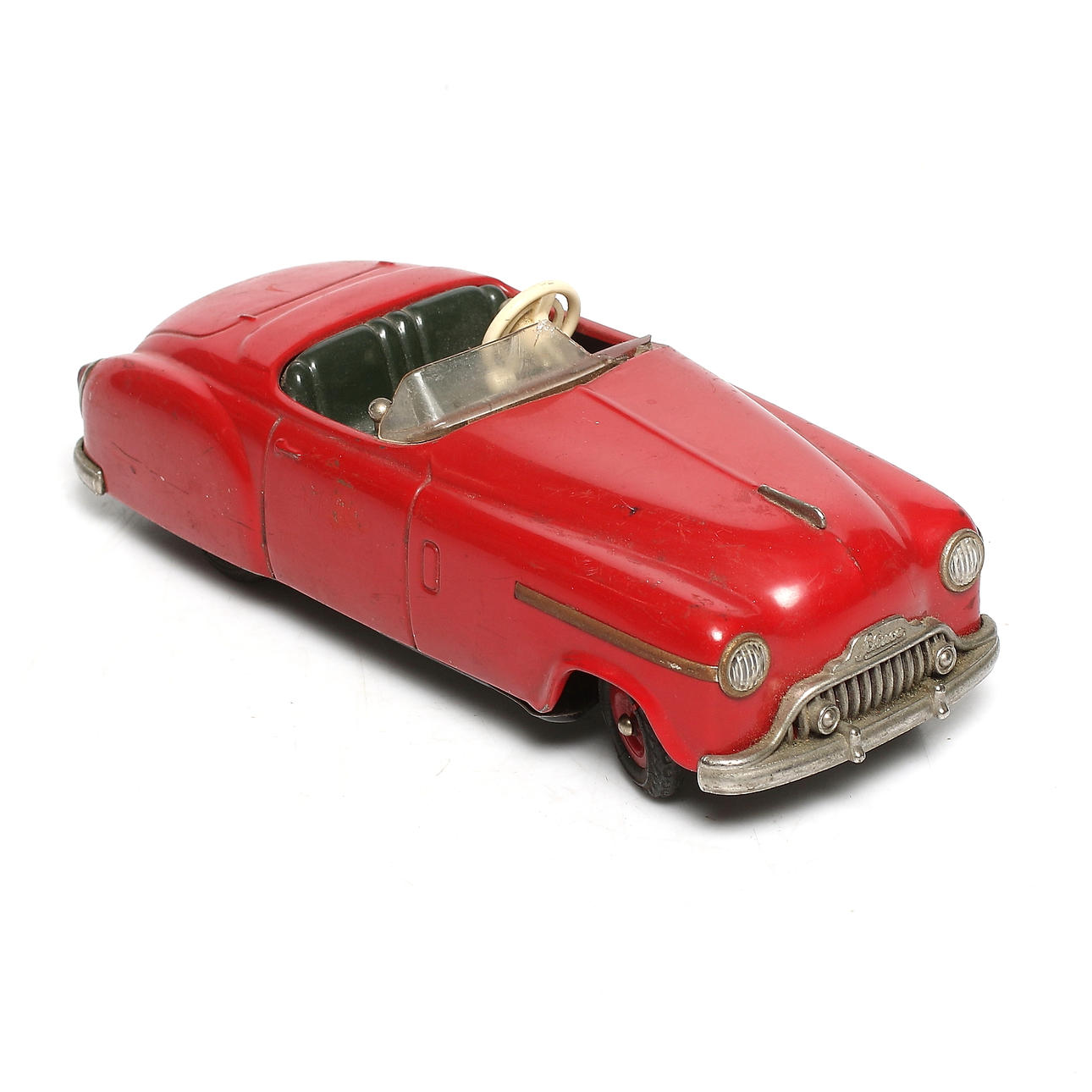 MODELLBIL, plåt Schuco Combinato 4003, Tyskland. 1900-talets mitt.