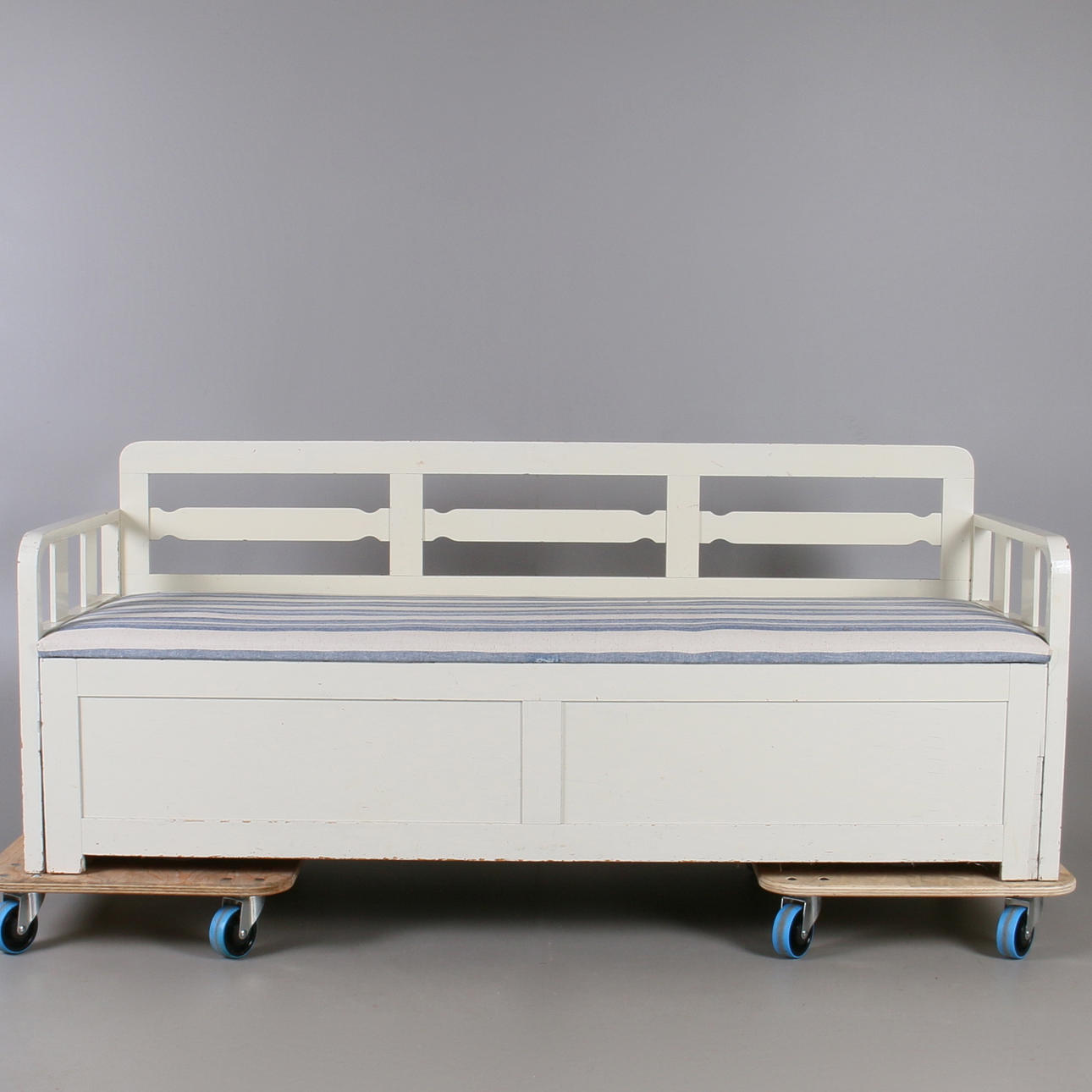 KÖKSSOFFA, furu, bemålad, tidigt 1900-tal.